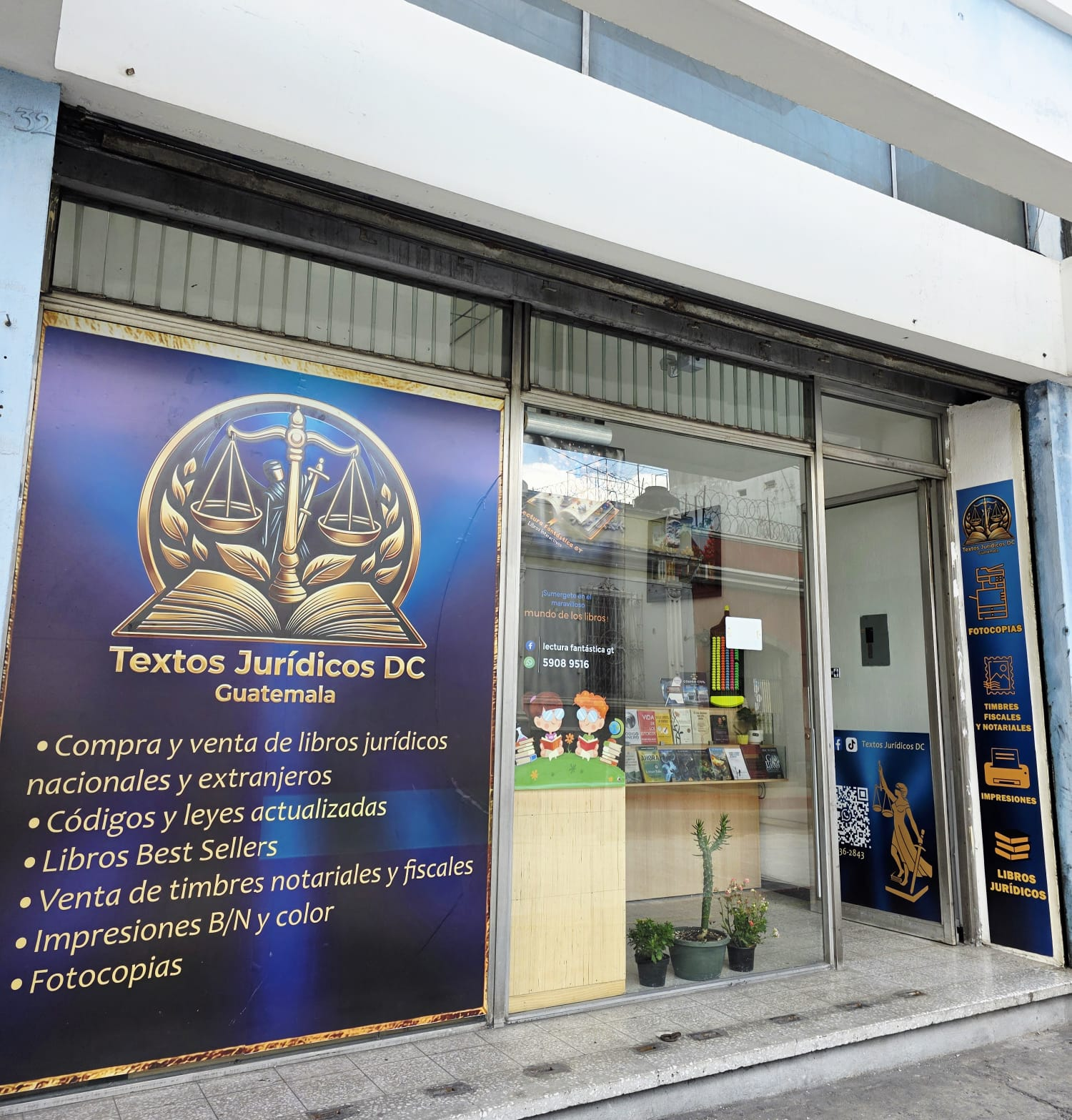 Fachada de Textos Juridicos DC Guatemala